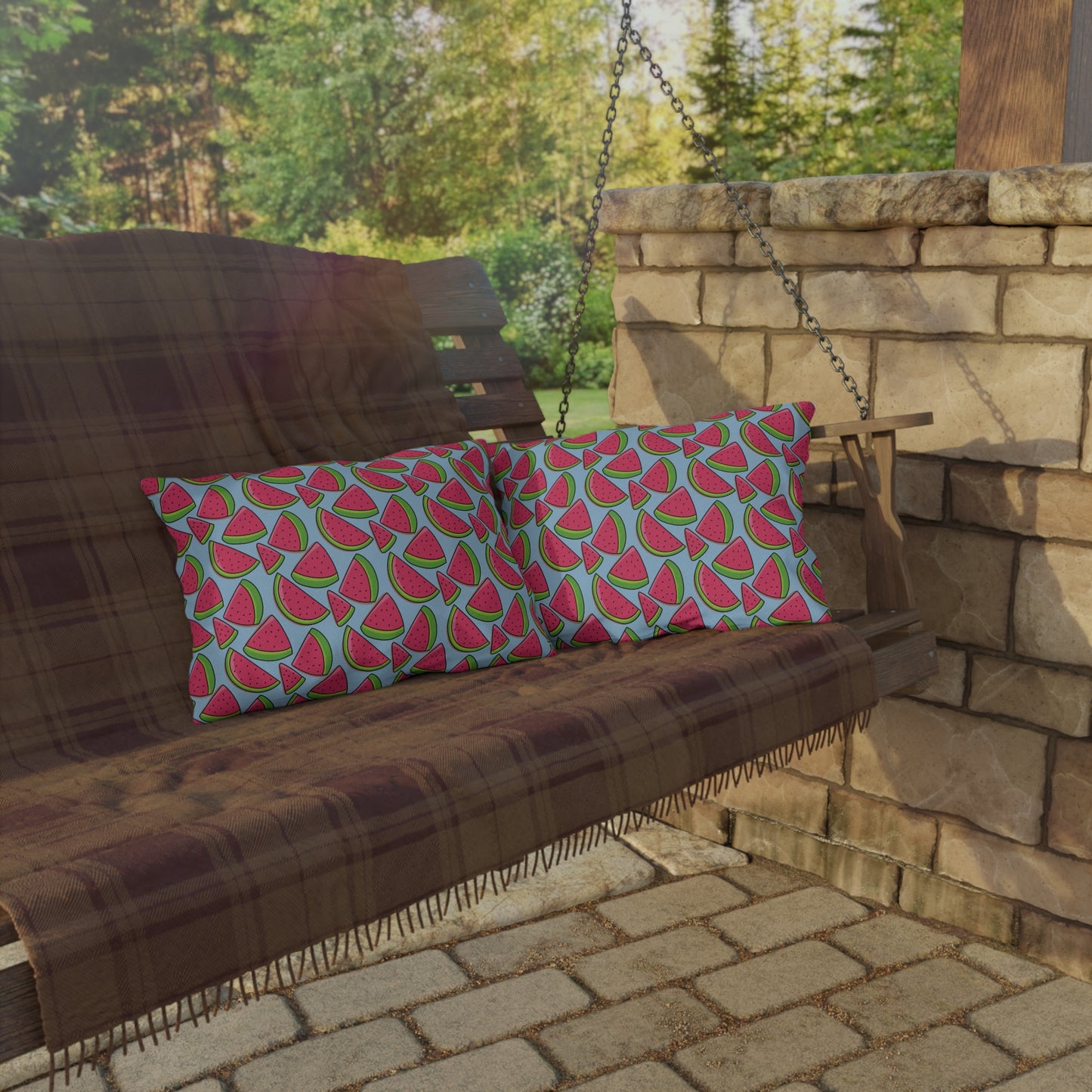 Summer Outdoor Pillows | Watermelon Pillow
