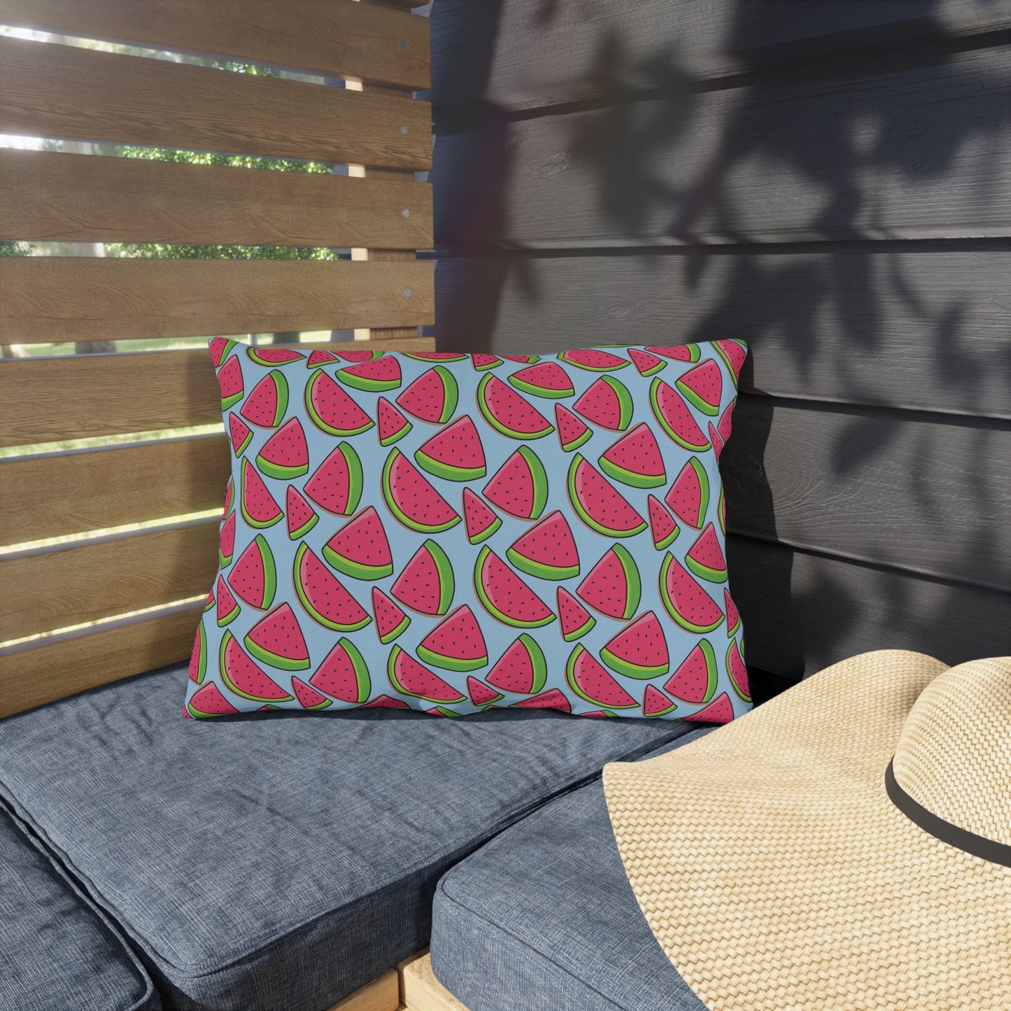 Summer Outdoor Pillows | Watermelon Pillow