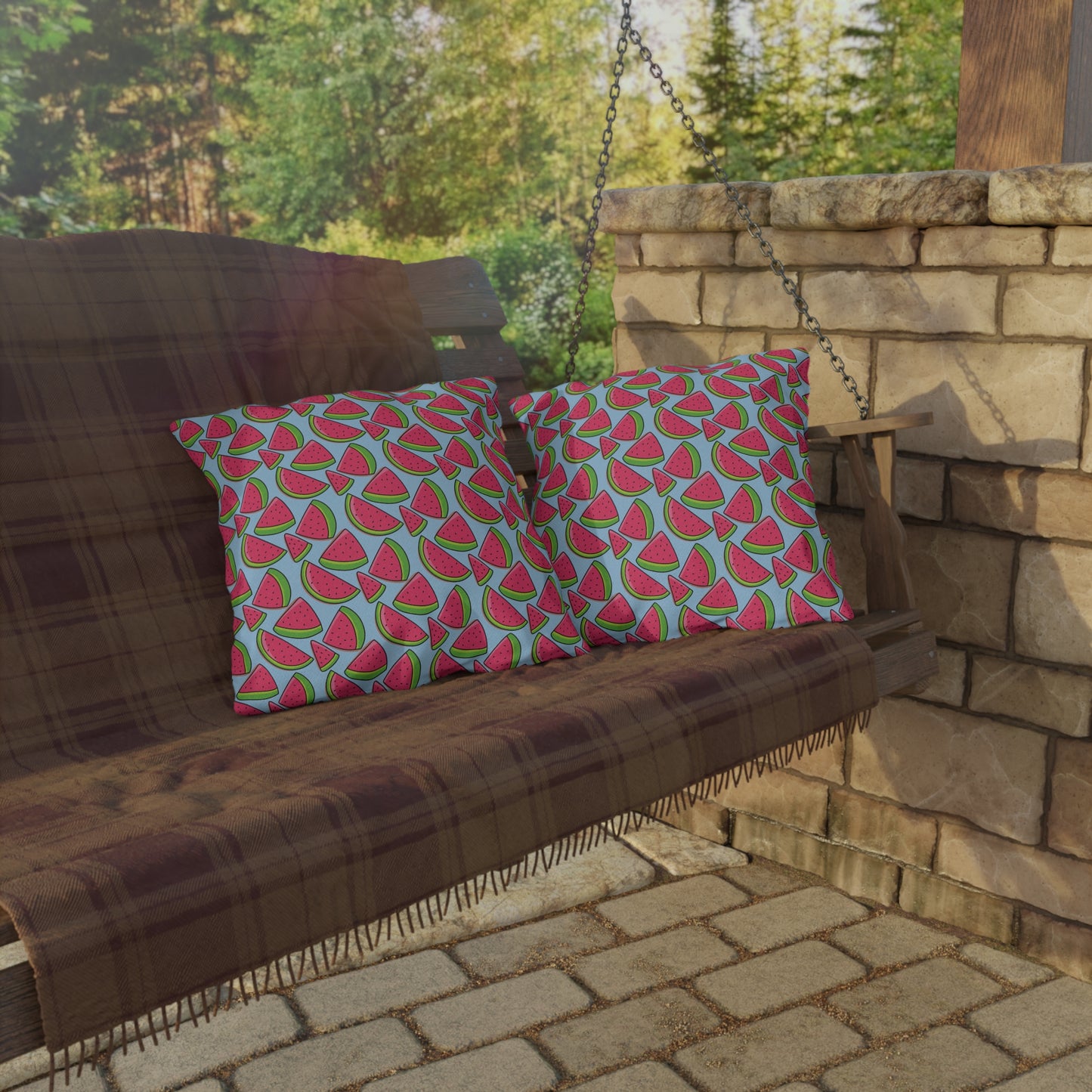 Summer Outdoor Pillows | Watermelon Pillow
