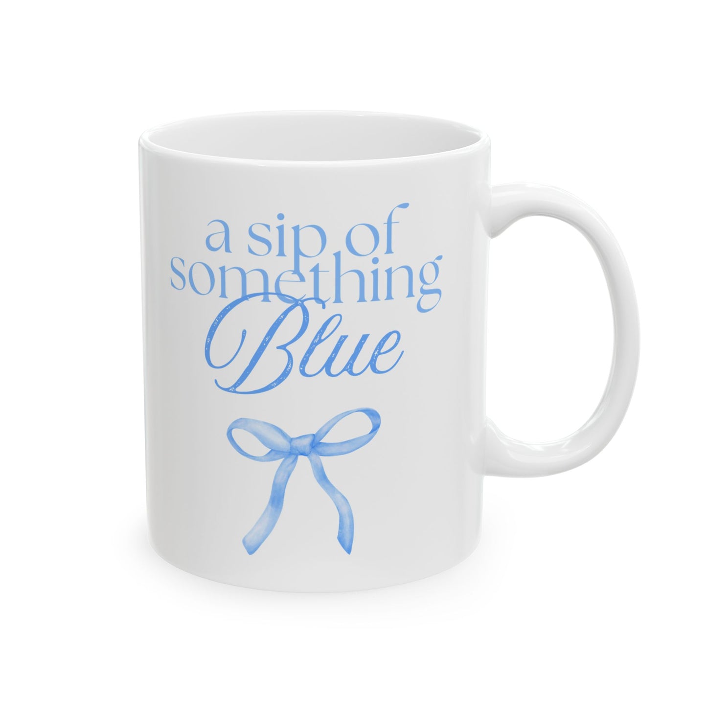 Sip of Something Blue Bridal Mug