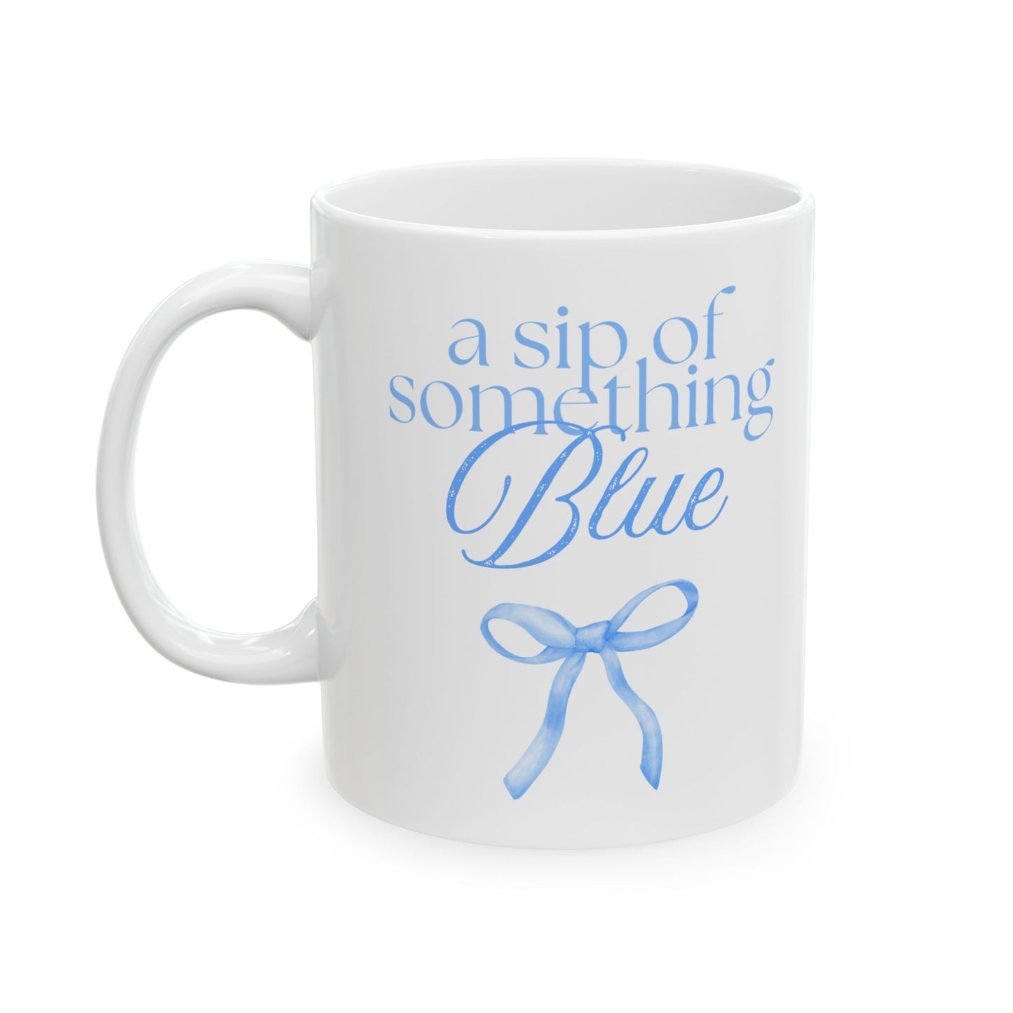 Sip of Something Blue Bridal Mug