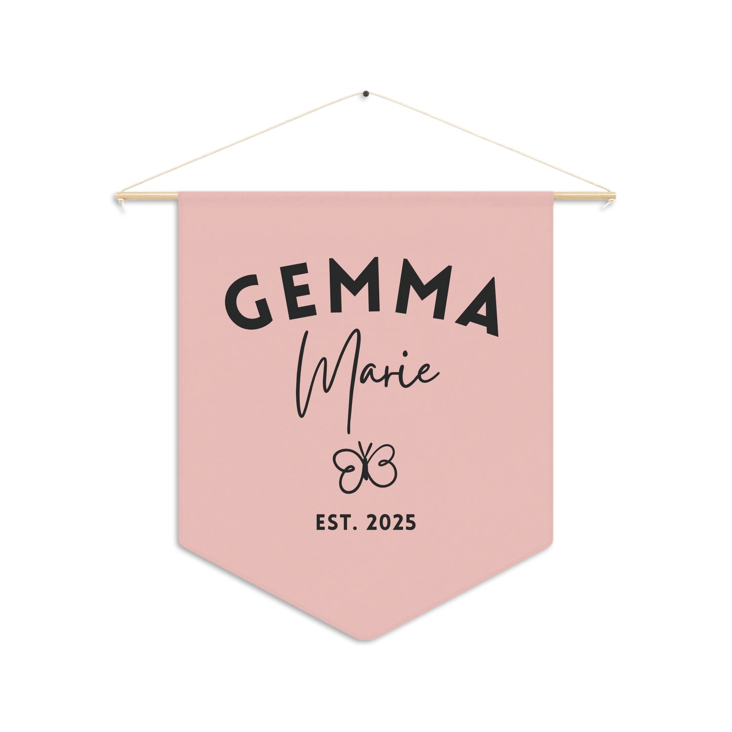 Personalized Baby Name Sign for Nursery – Boho Chic Nursery Decor