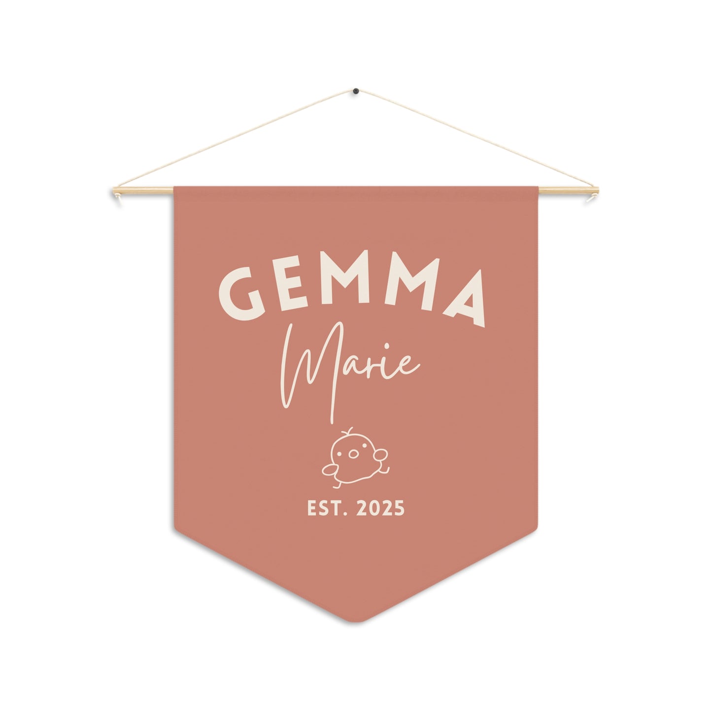 Personalized Baby Name Sign for Nursery – Boho Chic Nursery Decor