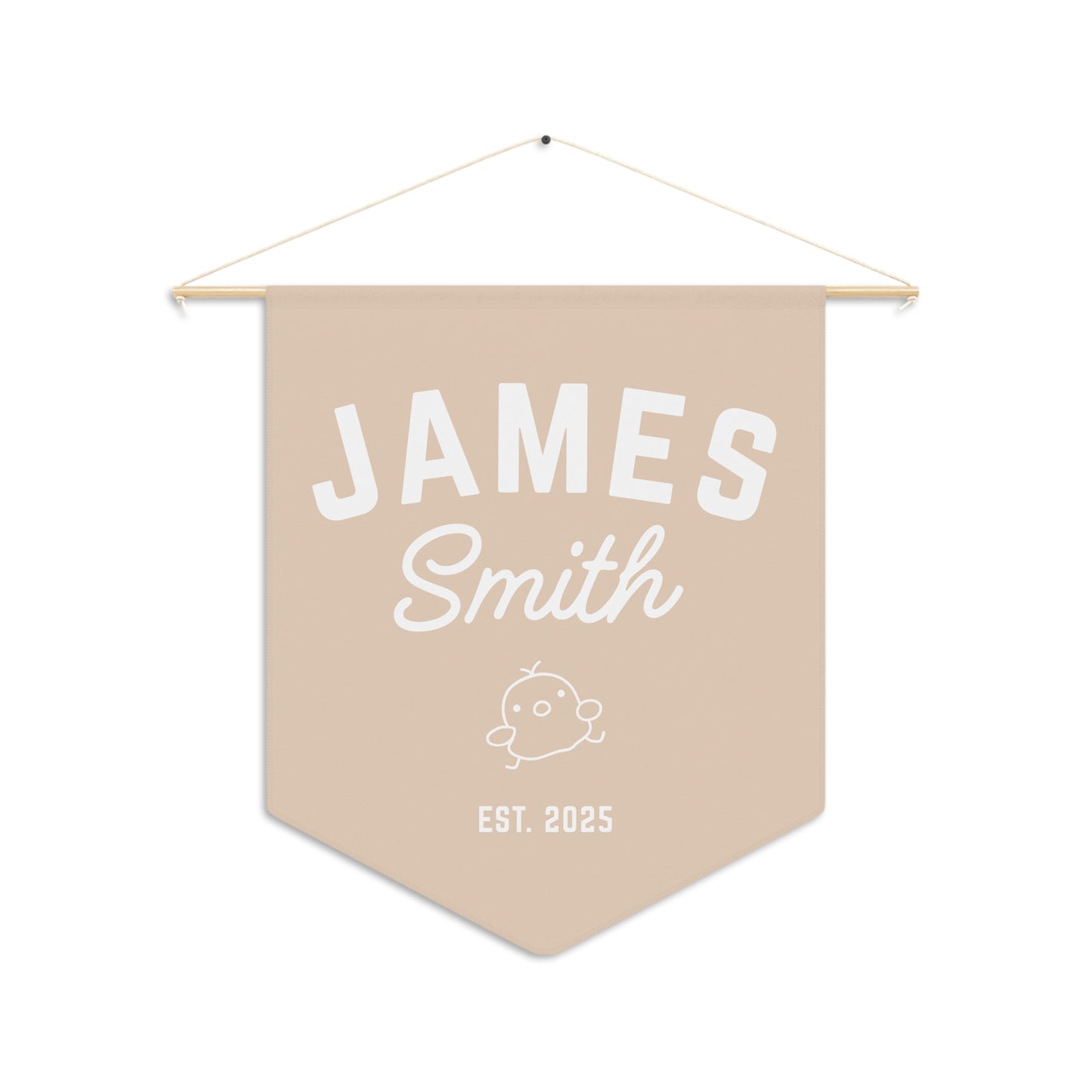 Personalized Baby Name Sign for Nursery – Boho Chic Nursery Decor
