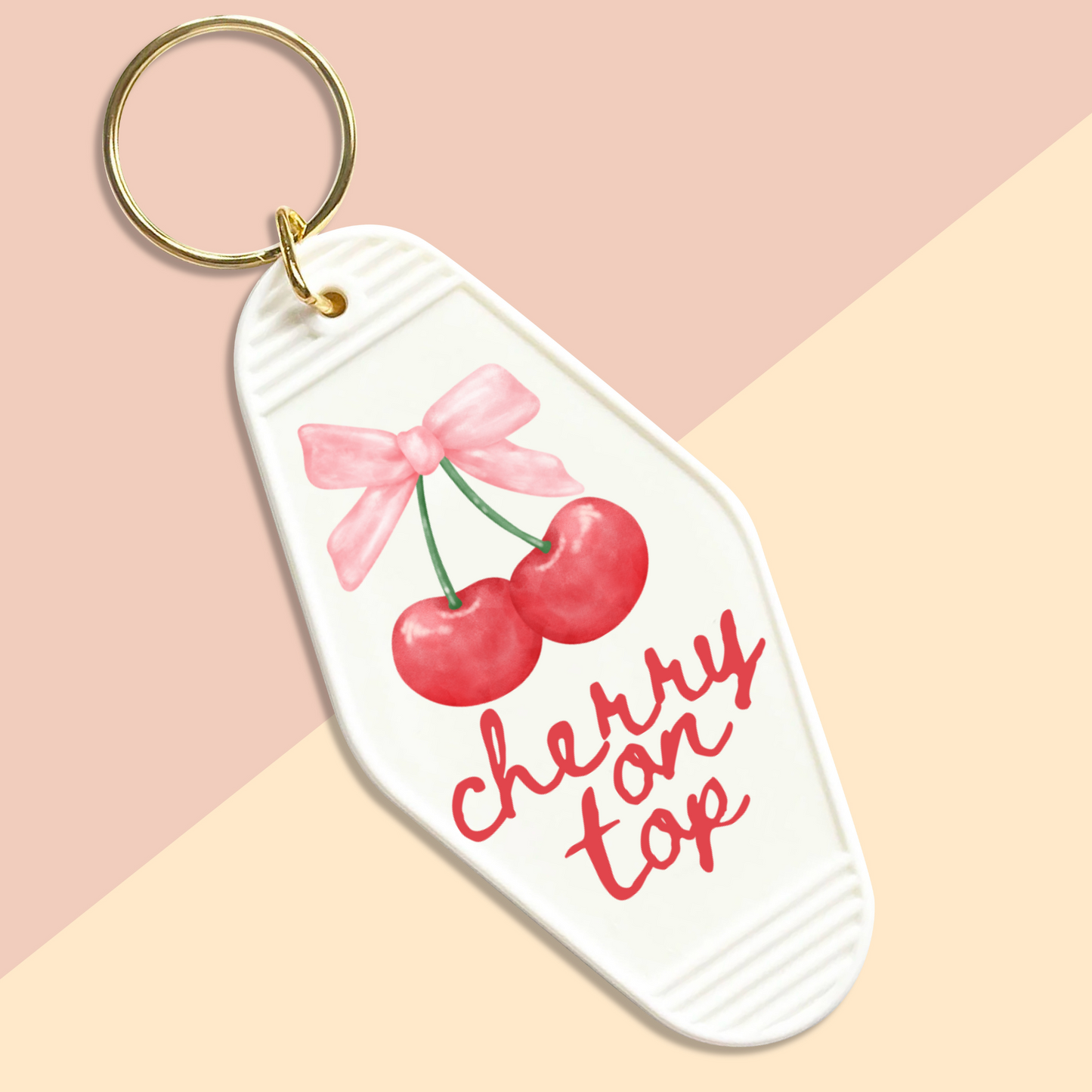 Cherry Keychain | Cute Aesthetic Keychain