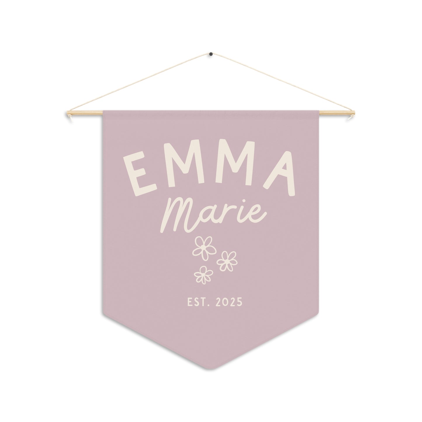 Personalized Baby Name Sign for Nursery – Boho Chic Nursery Decor