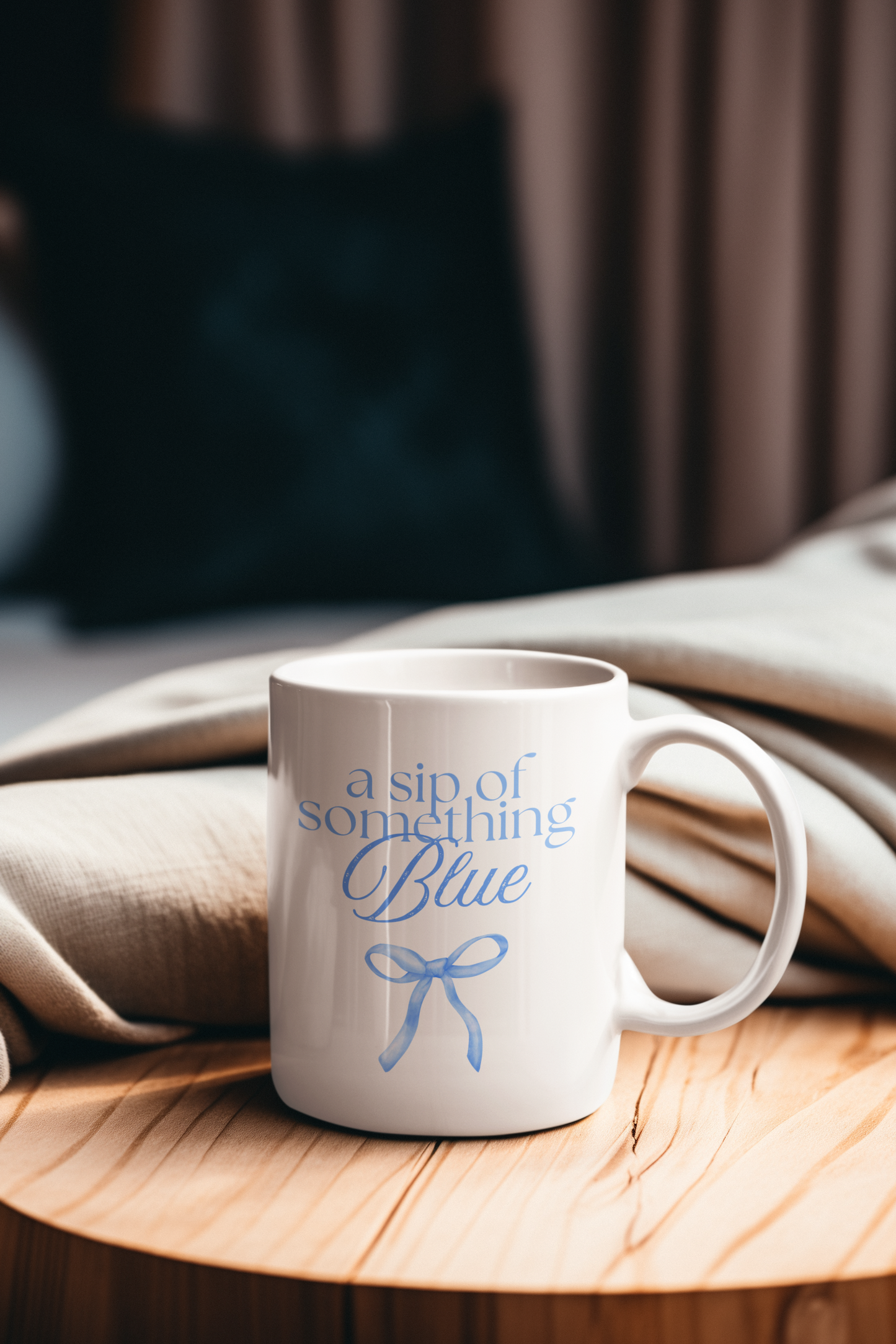 Sip of Something Blue Bridal Mug
