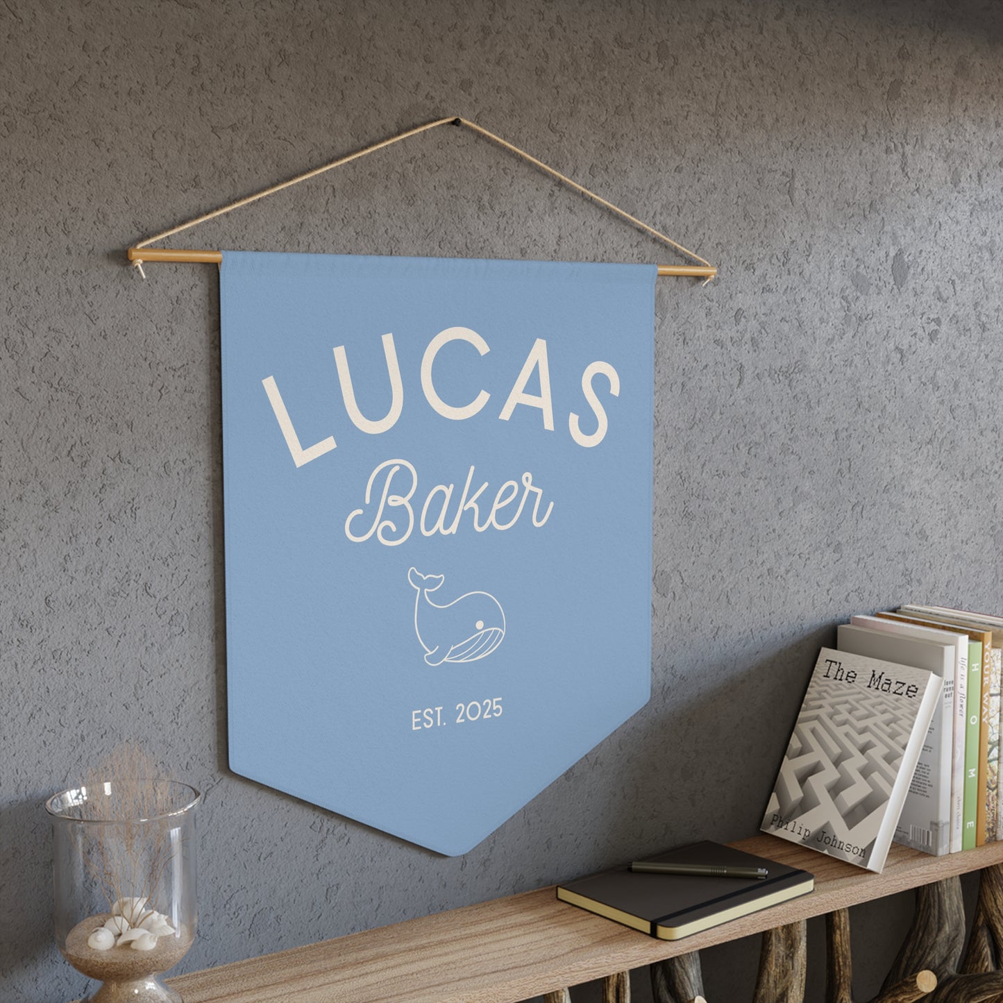 Personalized Baby Name Sign for Nursery – Boho Chic Nursery Decor