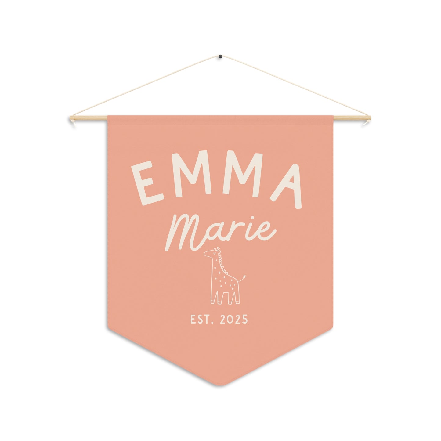 Personalized Baby Name Sign for Nursery – Boho Chic Nursery Decor