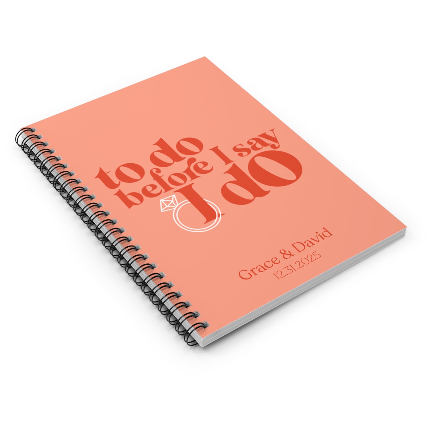 Personalised Wedding Notebooks - Best Engagement Gifts to Give