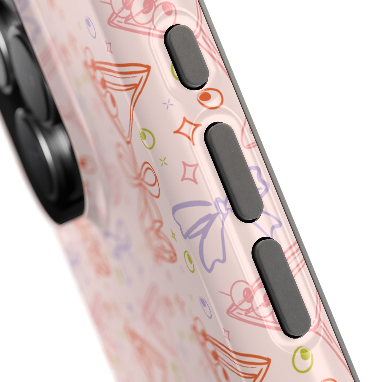 Pink Martini & Bow MagSafe® Phone Case – Fun, Flirty & Protective