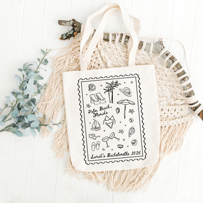 Bachelorette Beach Bags - Custom Bachelorette Tote Bag