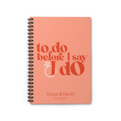 Personalised Wedding Notebooks - Best Engagement Gifts to Give