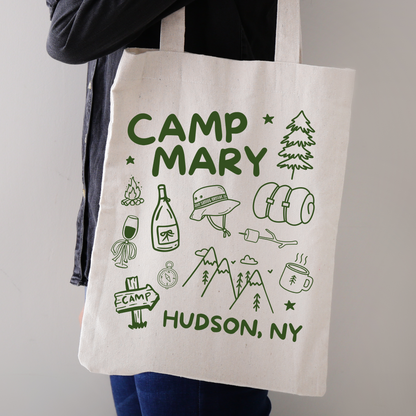 Custom Camp Bachelorette Tote Bag – Camp Bachelorette Decorations