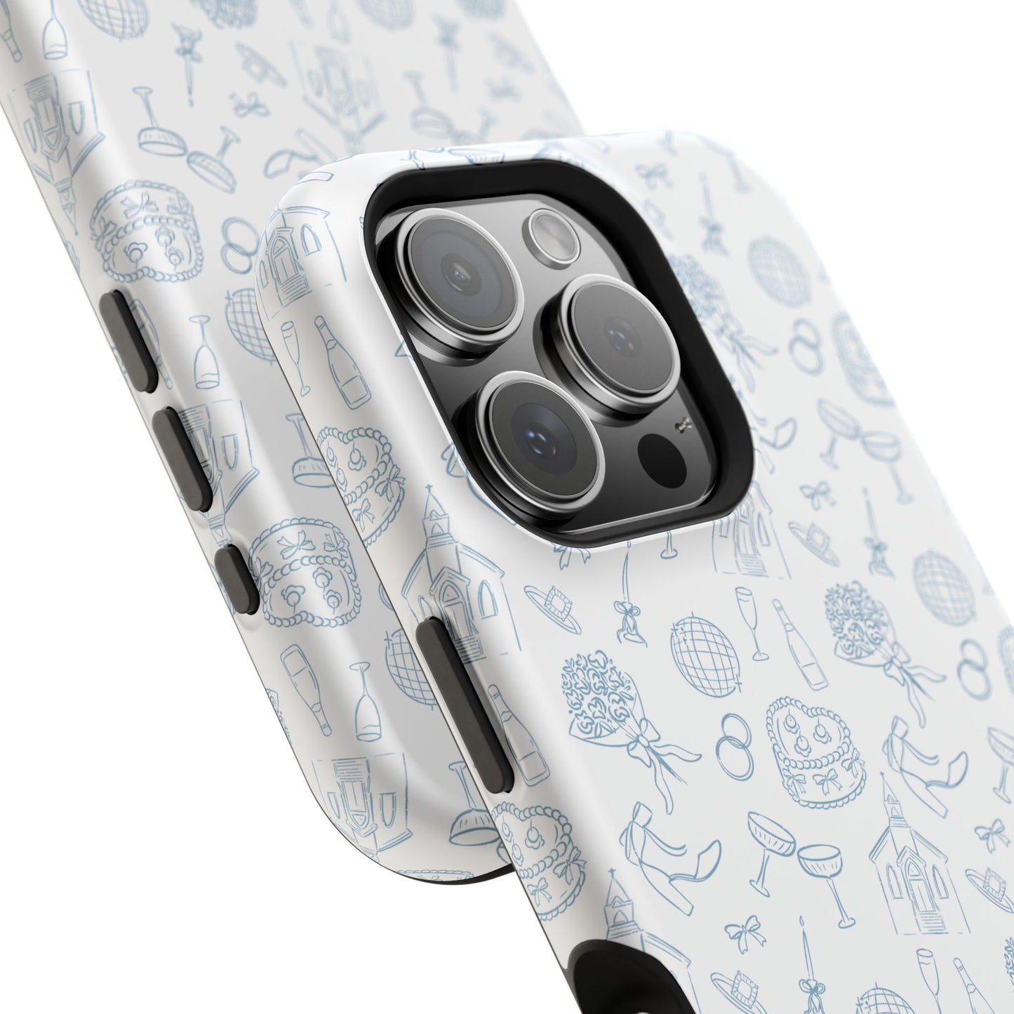 Bridal Doodle MagSafe® Phone Case – Whimsical, Elegant & Wedding-Ready