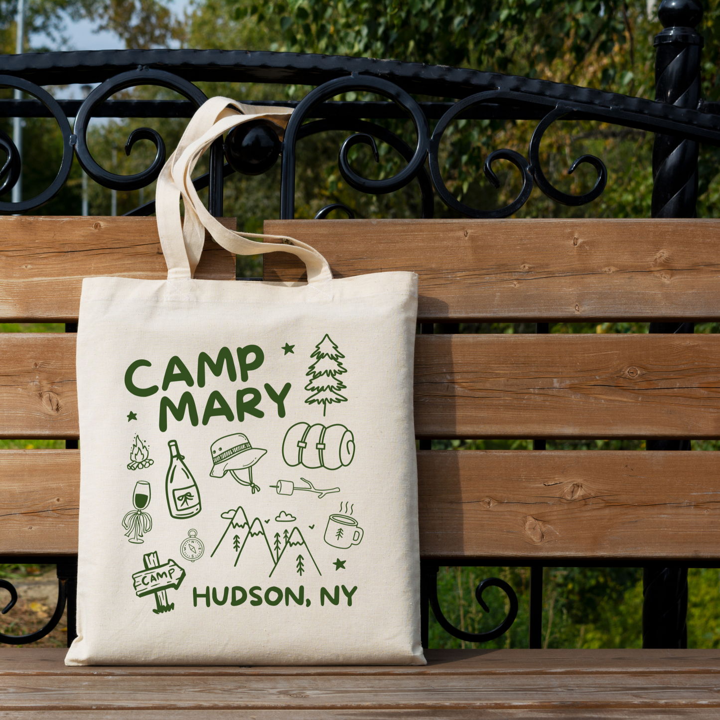 Custom Camp Bachelorette Tote Bag – Camp Bachelorette Decorations
