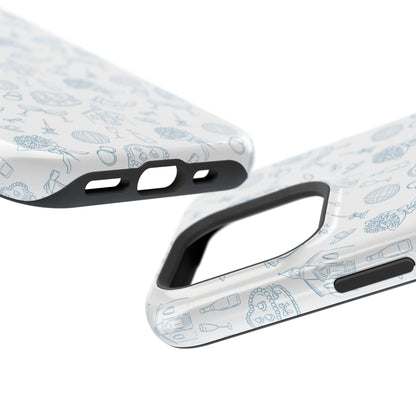 Bridal Doodle MagSafe® Phone Case – Whimsical, Elegant & Wedding-Ready