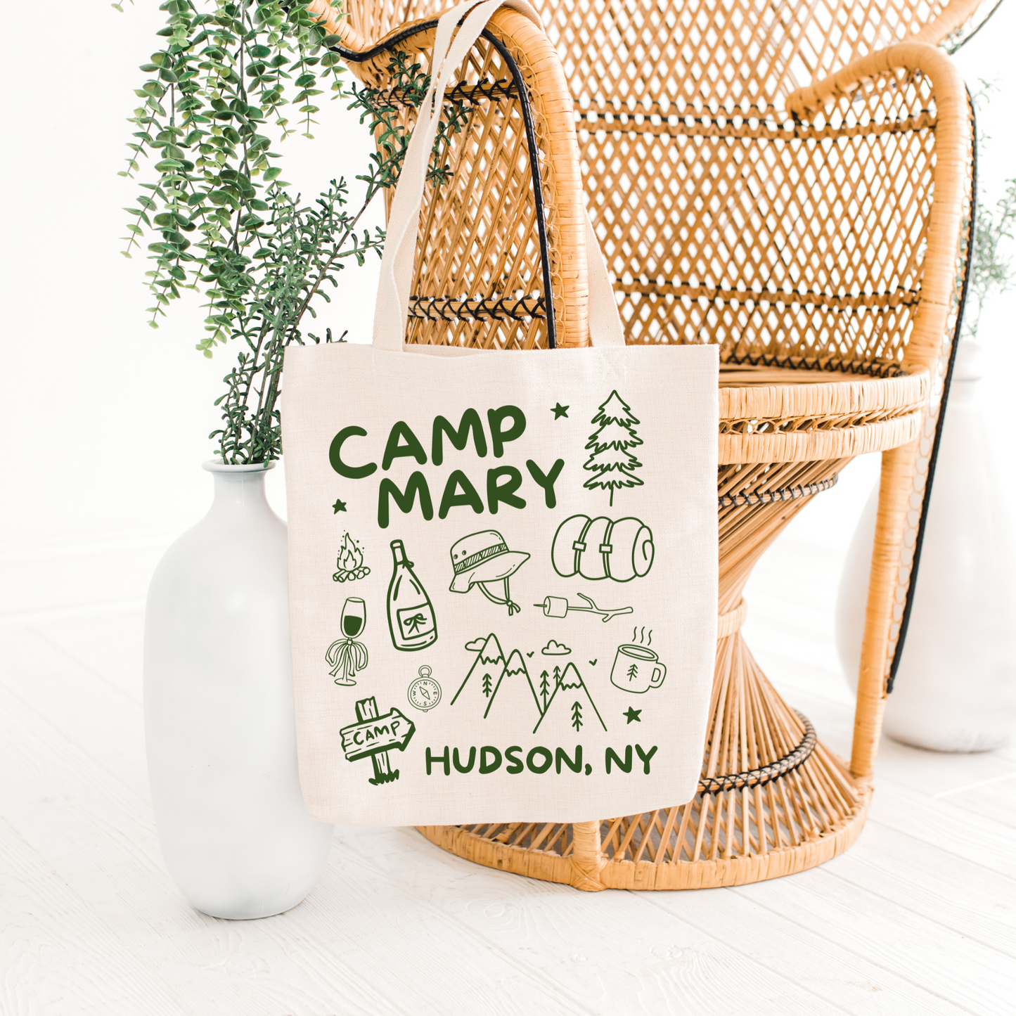 Custom Camp Bachelorette Tote Bag – Camp Bachelorette Decorations