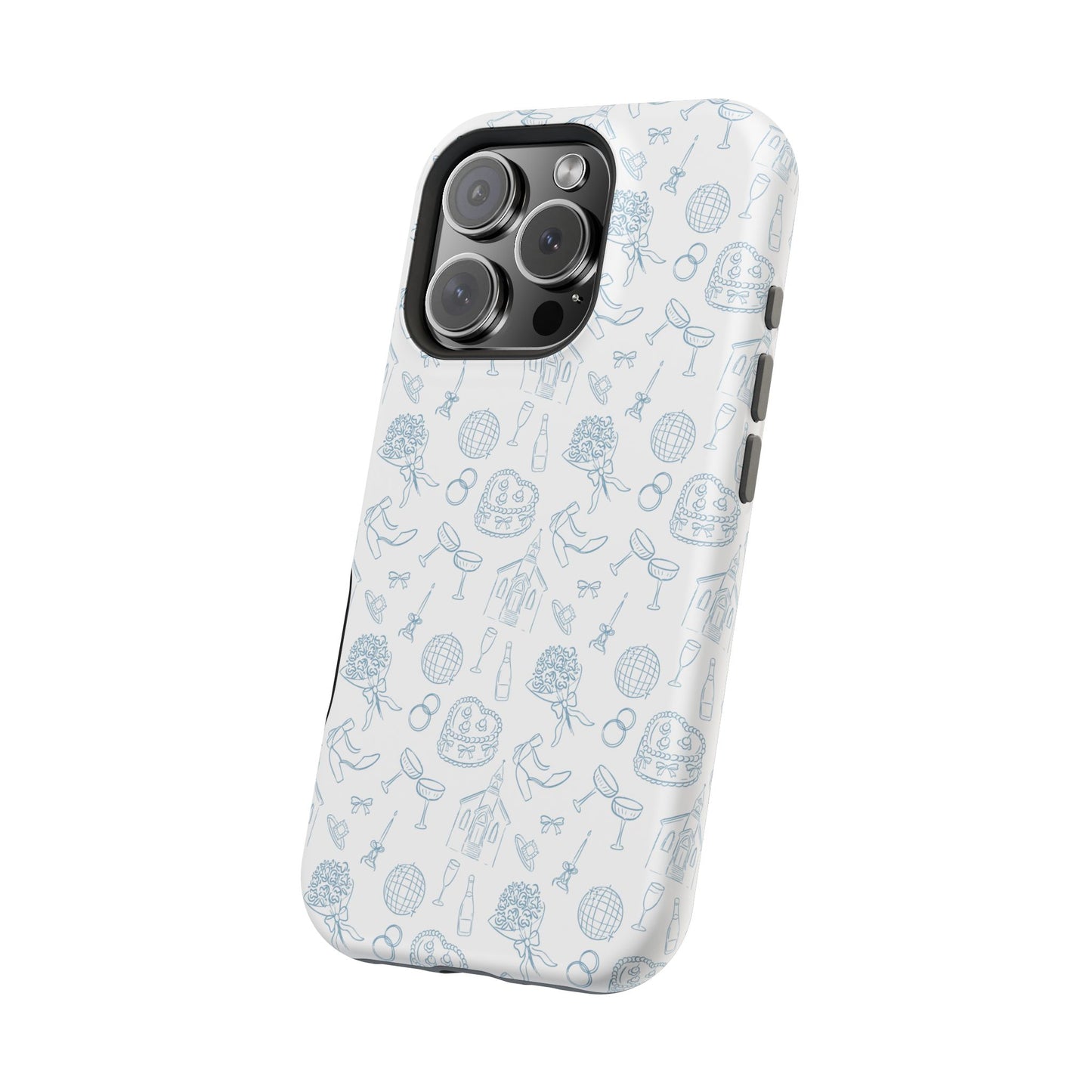 Bridal Doodle MagSafe® Phone Case – Whimsical, Elegant & Wedding-Ready