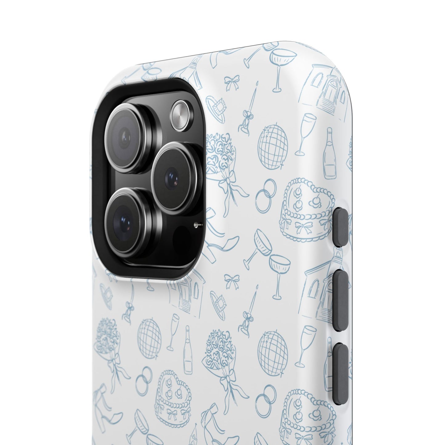 Bridal Doodle MagSafe® Phone Case – Whimsical, Elegant & Wedding-Ready