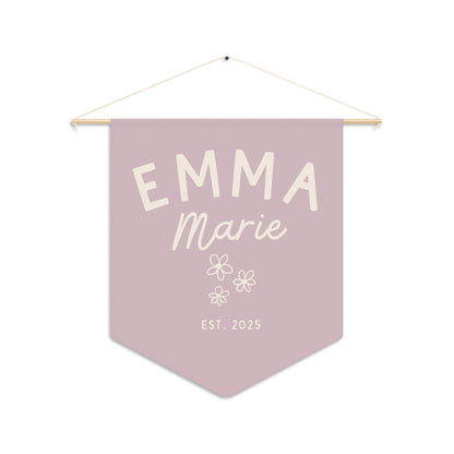 Personalized Baby Name Sign for Nursery – Boho Chic Nursery Decor
