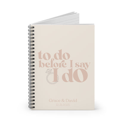 Personalised Wedding Notebooks - Best Engagement Gifts to Give