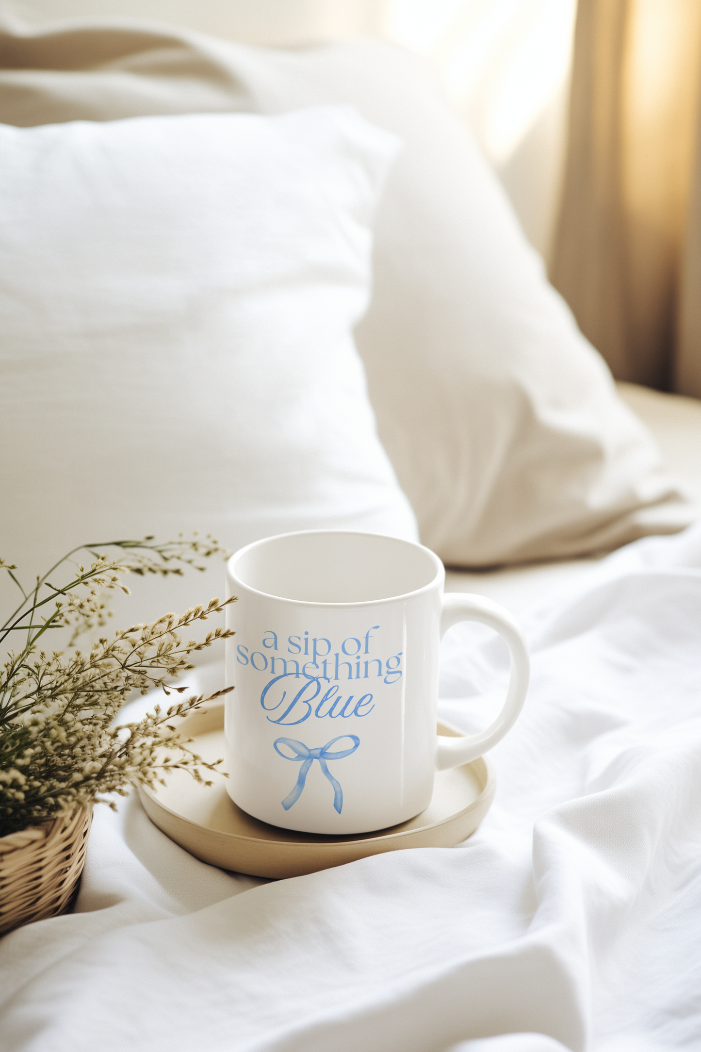 Sip of Something Blue Bridal Mug