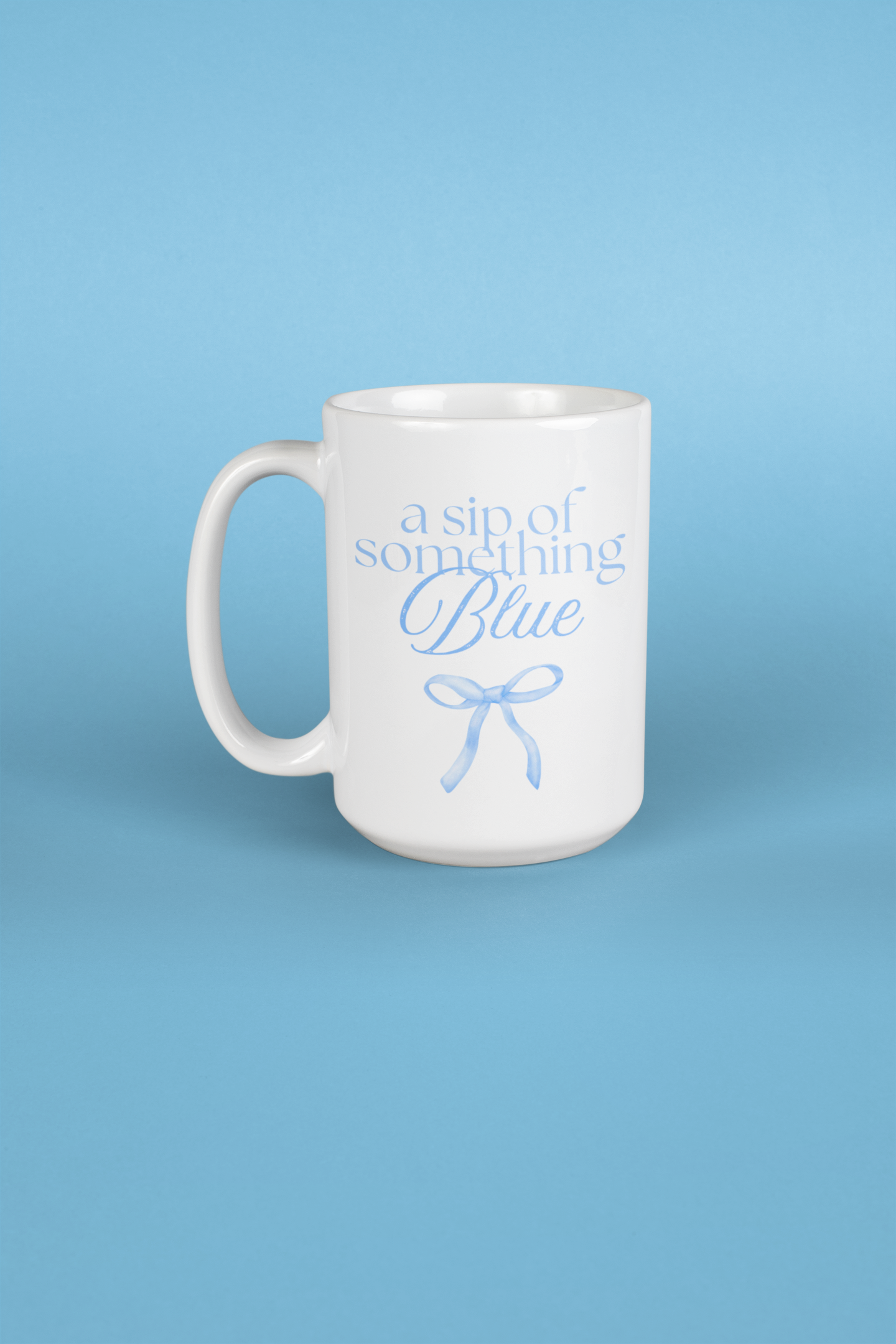 Sip of Something Blue Bridal Mug
