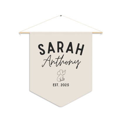 Personalized Baby Name Sign for Nursery – Boho Chic Nursery Decor
