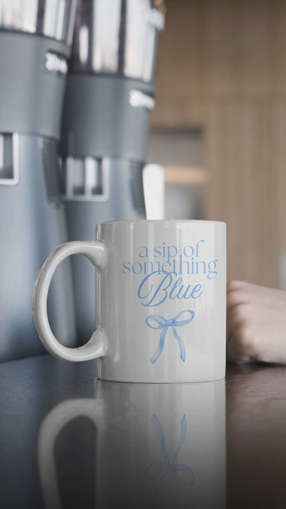 Sip of Something Blue Bridal Mug